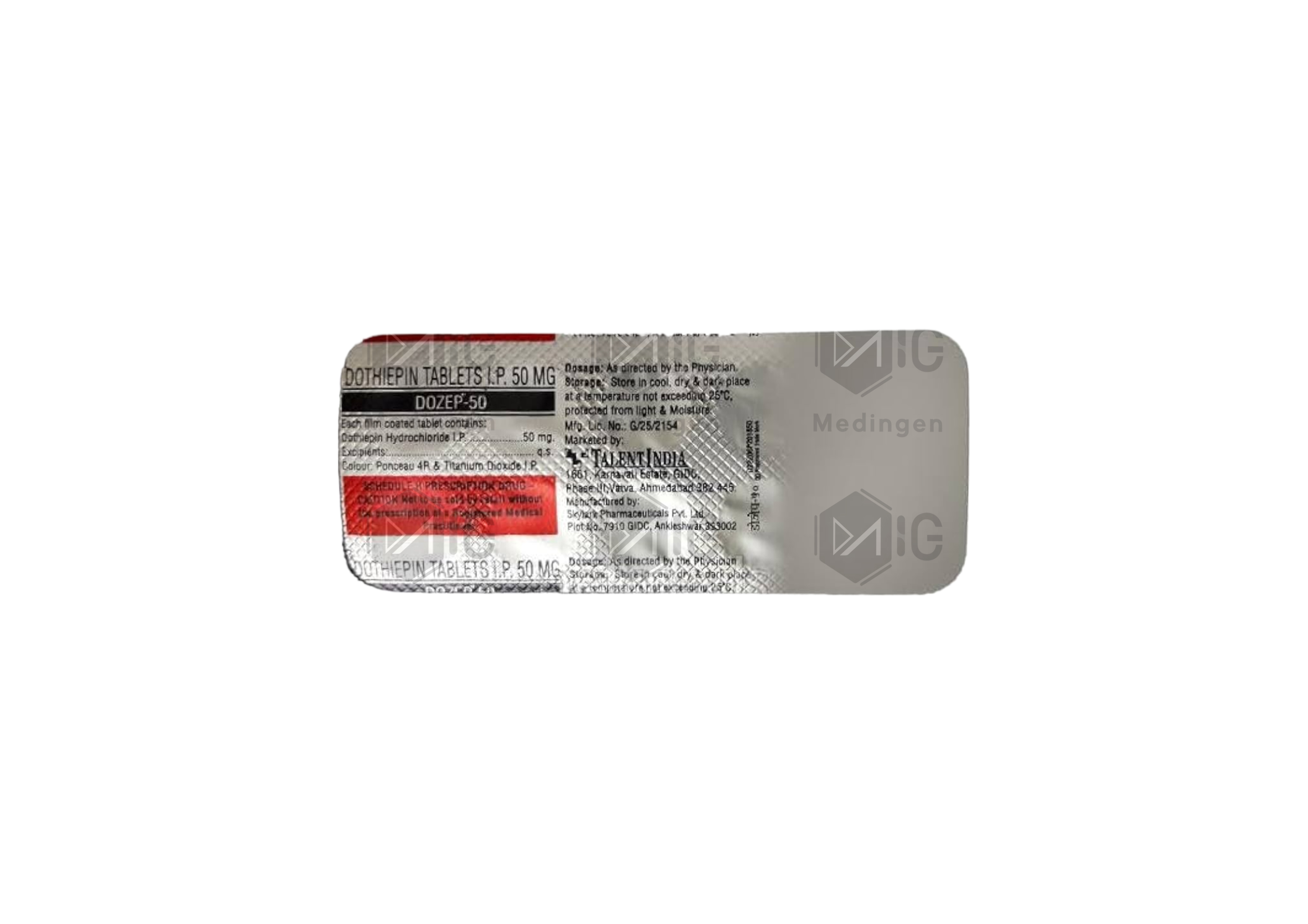 DOZEP 50MG